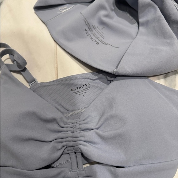 Athleta Light Blue Activewear Set - Picture 3 of 3